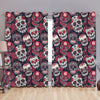 Awesome hoodies - Pink Sugar Skull Curtains - QK32002