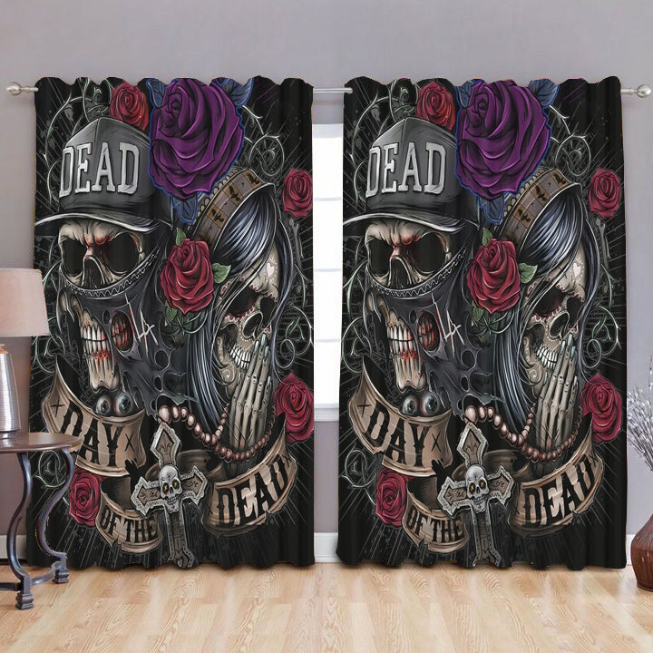 Awesome hoodies - Day of the Dead, Curtains - QK32004