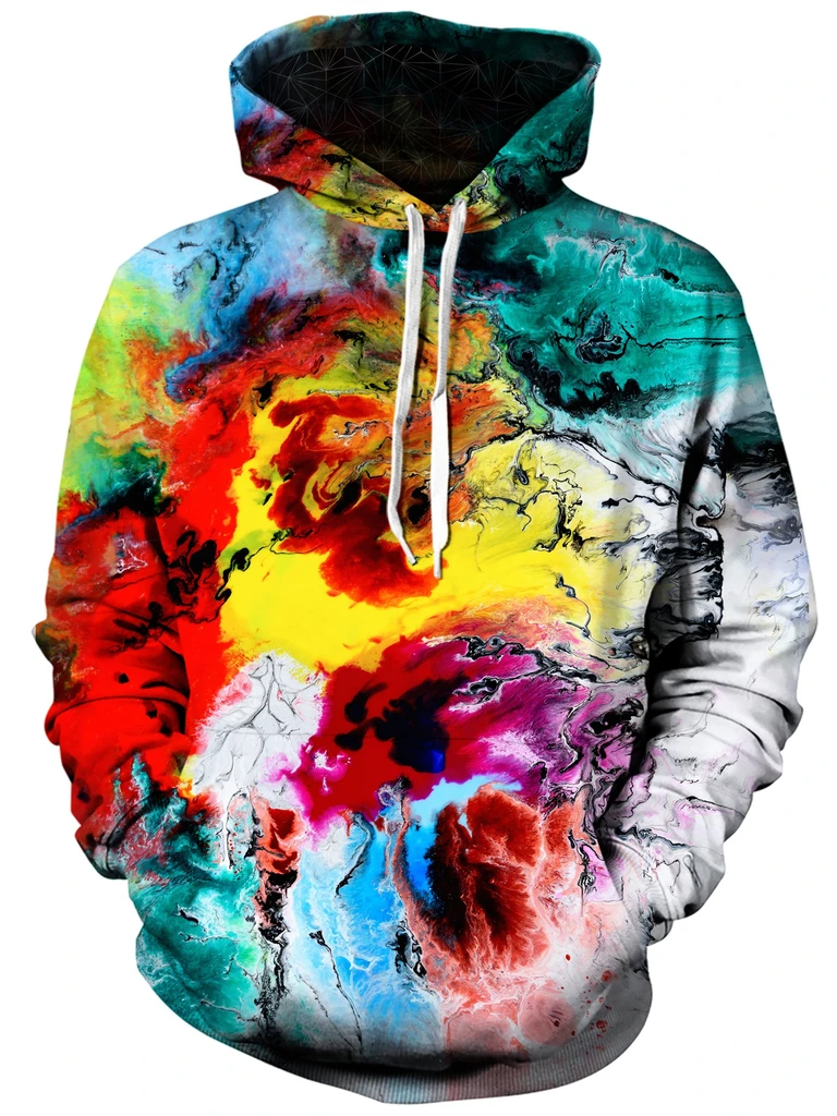 Awesome hoodie 3d all print RAINBOW MARBLE Hoodies NQ0030