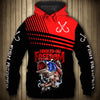 Awesome hoodie 3D ALL Print Bass Fishing Hooked On Freedom -Men and Women Zip Hoodies- ND007