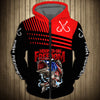 Awesome hoodie 3D ALL Print Bass Fishing Hooked On Freedom -Men and Women Zip Hoodies- ND007