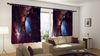 Awesome hoodied 3D all print Constellation Curtains  skull - VNC0050
