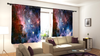 Awesome hoodied 3D all print Constellation Curtains  skull - VNC0048