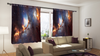 Awesome hoodied 3D all print Constellation Curtains  skull - VNC0049