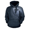 Awesome hoodied 3D ALL Print Raven And Odin&#39;S Eye Blue Grey-Men and Women Hoodie - HBC0002