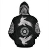Awesome hoodied 3D ALL Print Raven Norse-Men and Women Hoodie - HBC0005