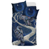 Awesome Hoodied 3D all over print Viking Bedding Set, Ravens Bedding Sets NQBS0026