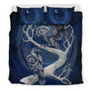 Awesome Hoodied 3D all over print Viking Bedding Set, Ravens Bedding Sets NQBS0026