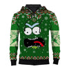 Awesome hoodie 3d all print Rick face ugly christmas hoodie for Men and Women, T-shirt, Zip Hoodies, Sweatshirt NQ251