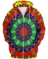 Awesome hoodie 3d all print Hippie Round Border for Men and Women, T-Shirt, Zip Hoodies, Sweatshirt NQ362