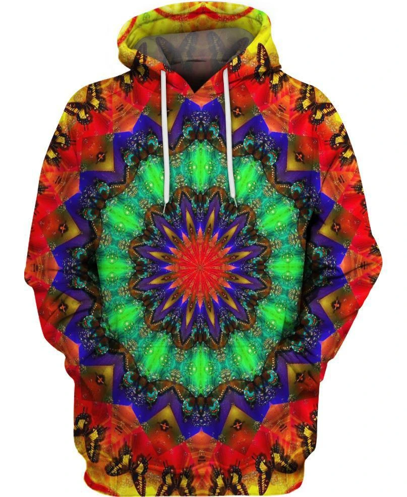 Awesome hoodie 3d all print Hippie Round Border for Men and Women, T-Shirt, Zip Hoodies, Sweatshirt NQ362
