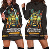 All Over Printed Royalty Hoodie Dress