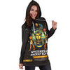 All Over Printed Royalty Hoodie Dress