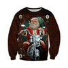 Awesome hoodie 3d all print Santa Clause And Motor Hoodie for Men and Women, T-shirt, Zip Hoodies, Sweatshirt NQ444