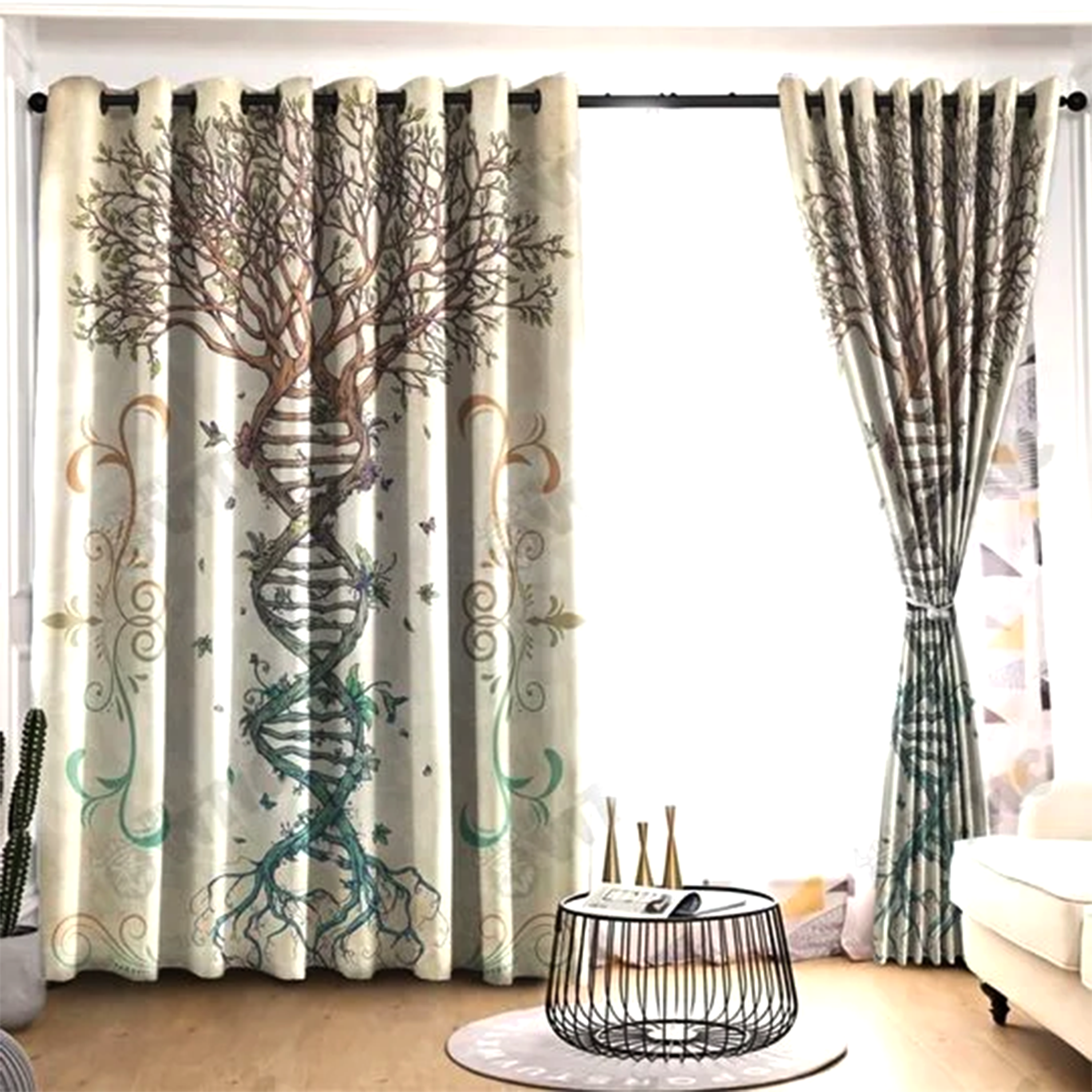Awesome hoodied 3D Curtains pattern Viking for your house,  bathroom, Bedroo, window - Very Cool. VNC0014