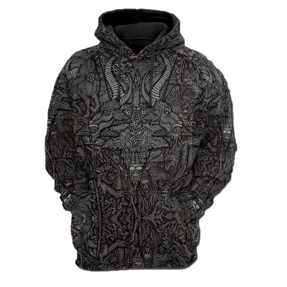 Awesome hoodie 3d all print SATAN BOHO Hoodie for Men and Women, Zip Hoodies, Sweatshirt NQ240
