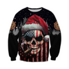 Awesome hoodie 3d all print SKULL CHRISTMAS hoodie for Men and Women, T-shirt, Zip Hoodies, Sweatshirt NQ250
