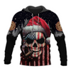 Awesome hoodie 3d all print SKULL CHRISTMAS hoodie for Men and Women, T-shirt, Zip Hoodies, Sweatshirt NQ250