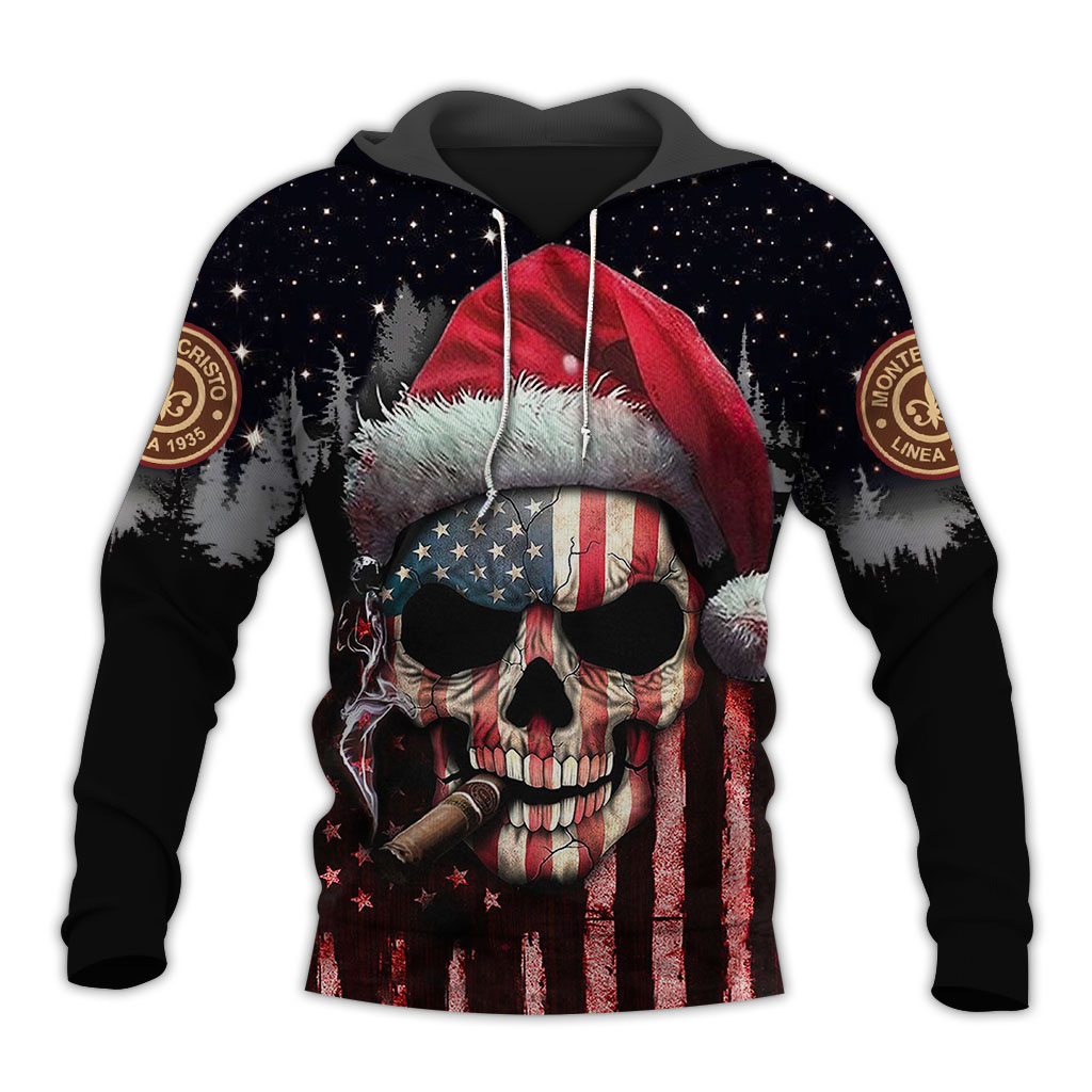 Awesome hoodie 3d all print SKULL CHRISTMAS hoodie for Men and Women, T-shirt, Zip Hoodies, Sweatshirt NQ250