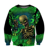 Awesome hoodie 3d all print Skull Get High for Men and Women, T-Shirt, Zip Hoodies, Sweatshirt NQ320