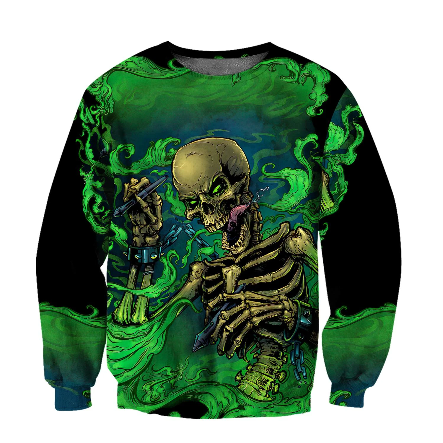 Awesome hoodie 3d all print Skull Get High for Men and Women, T-Shirt, Zip Hoodies, Sweatshirt NQ320