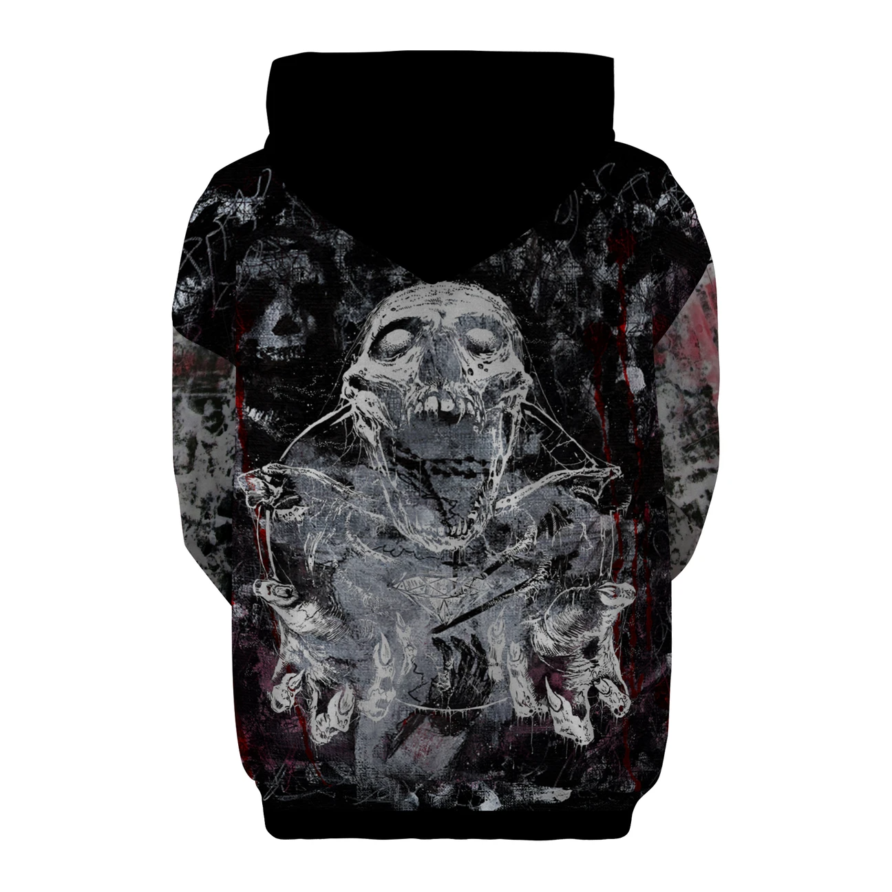 Awesome hoodie 3d all print Skull Hoodie for Men and Women, Zip Hoodies, Sweatshirt NQ241