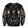 Awesome hoodie 3d all print Skull King for Men and Women, T-Shirt, Zip Hoodies, Sweatshirt NQ286