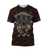 Awesome hoodie 3d all print SKULLS WITH WOLF for Men and Women, T-Shirt, Zip Hoodies, Sweatshirt NQ299