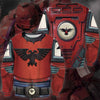 3D All OVER PRINT RED  40K ARMOR