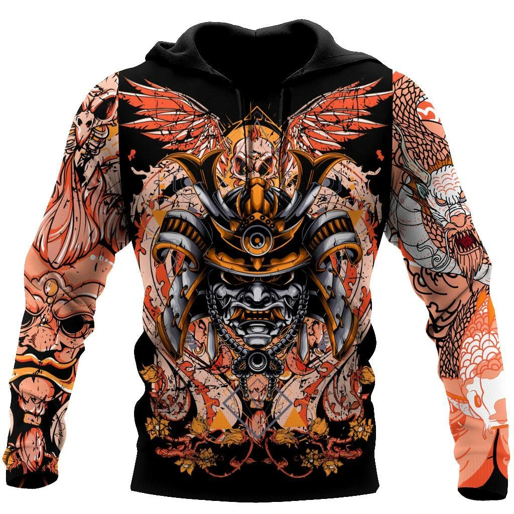 Awesome hoodie 3d all print Samurai Art for Men and Women, T-Shirt, Zip Hoodies, Sweatshirt NQ128