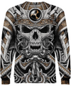 Awesome hoodie 3d all print Samurai Skull for Men and Women, T-Shirt, Zip Hoodies, Sweatshirt NQ296