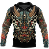 Awesome hoodie 3d all print Samurai Tattoo Art for Men and Women, T-Shirt, Zip Hoodies, Sweatshirt NQ0019