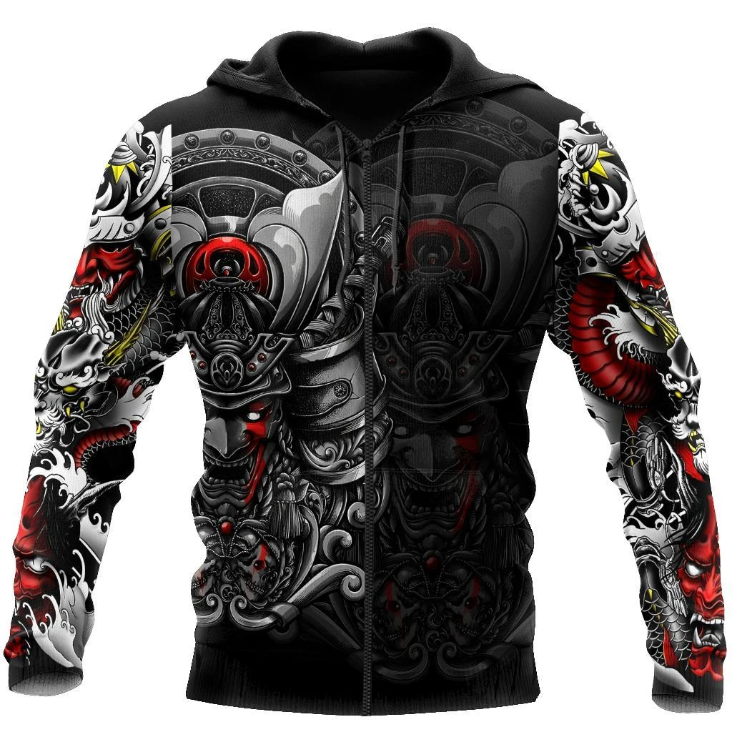 Awesome hoodie 3d all print Samurai Art for Men and Women, T-Shirt, Zip Hoodies, Sweatshirt NQ129
