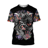 Awesome hoodie 3d all print Samurai and Dragon Tattoo for Men and Women, T-Shirt, Zip Hoodies, Sweatshirt NQ170