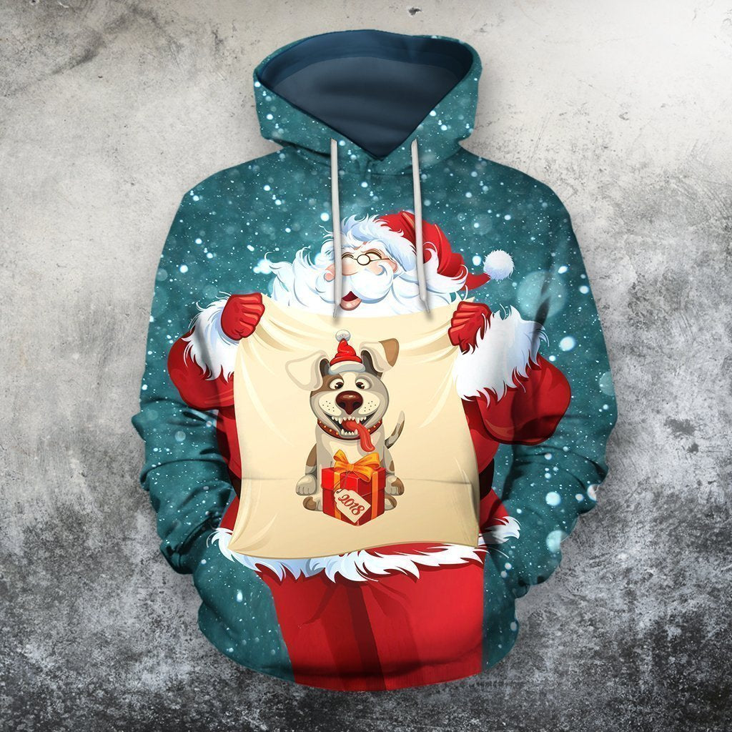 Awesome Hoodie Santa Ugly Christmas for Men and Women HBC331