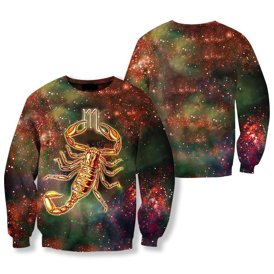 All Over Printed Scorpio Hoodie