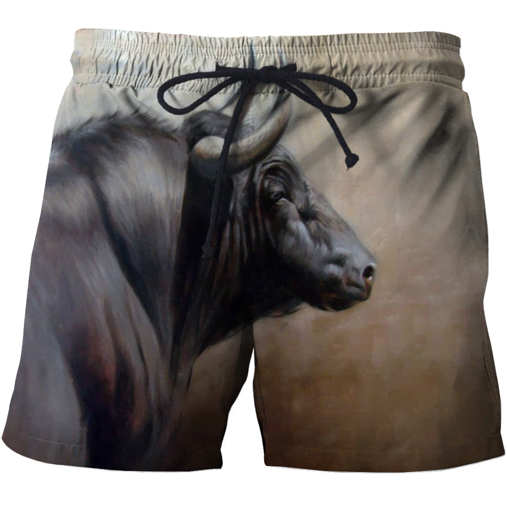 3D All Over Print Bull Art