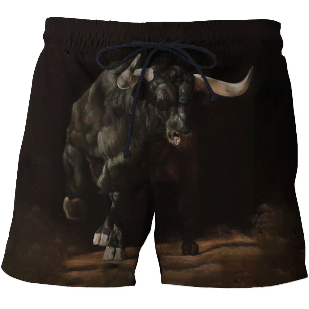 3D All Over Print Bull Art 3