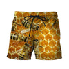 3D All Over Printed Bees Shirts and Shorts