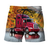3D All Over Printed Truck Driver 3D Art Shirts and Shorts