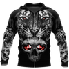 Awesome hoodie 3d all print Skull Tiger for Men and Women, T-Shirt, Zip Hoodies, Sweatshirt NQ190