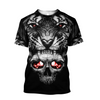Awesome hoodie 3d all print Skull Tiger for Men and Women, T-Shirt, Zip Hoodies, Sweatshirt NQ190