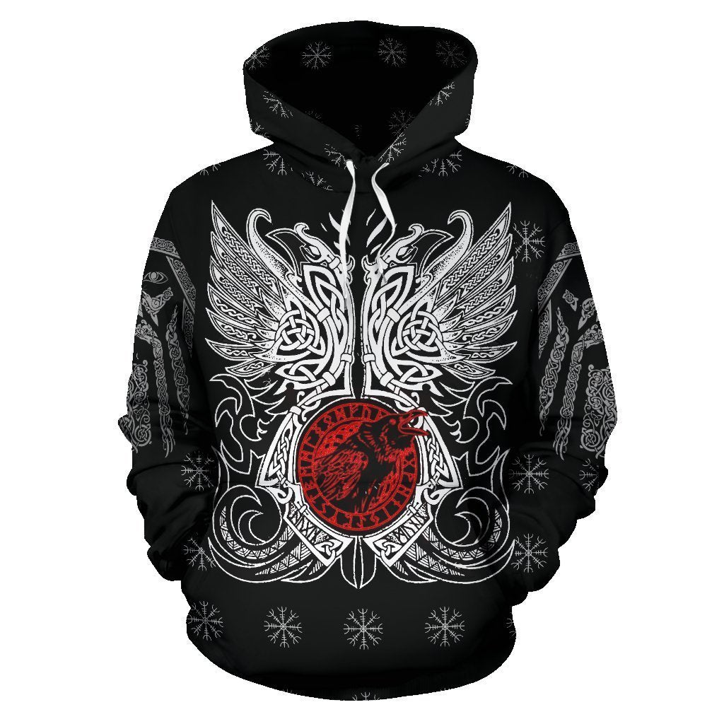 Awesome hoodied 3D ALL Print Son Of Viking Black-Men and Women Hoodie - HBC0012