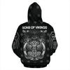 Awesome hoodied 3D ALL Print Son Of Viking Black-Men and Women Hoodie - HBC0012
