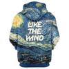 Awesome hoodie 3d all print Starry Night for Men and Women, T-Shirt, Zip Hoodies, Sweatshirt NQ268