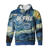 Awesome hoodie 3d all print Starry Night for Men and Women, T-Shirt, Zip Hoodies, Sweatshirt NQ268
