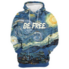 Awesome hoodie 3d all print Starry Night for Men and Women, T-Shirt, Zip Hoodies, Sweatshirt NQ268