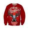 All Over Print Deer Chirstmas for Men and Women, T-Shirt, Zip Hoodies, Sweatshirt HBC0082