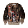 Awesome Hoodie Christmas Family Farm Shirt for Men and Women HBC341