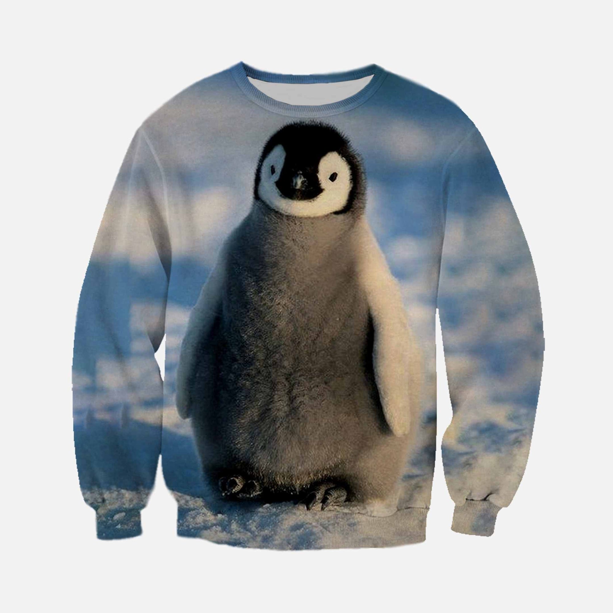 3D All Over Printed Baby penguin Clothes